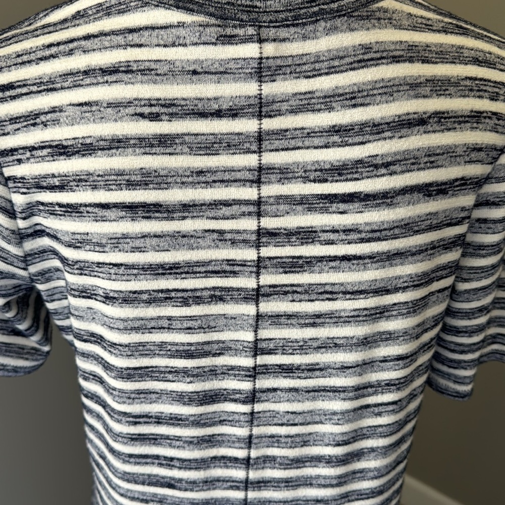 Gap Navy and White Striped T-Shirt Dress - Picture 4 of 6